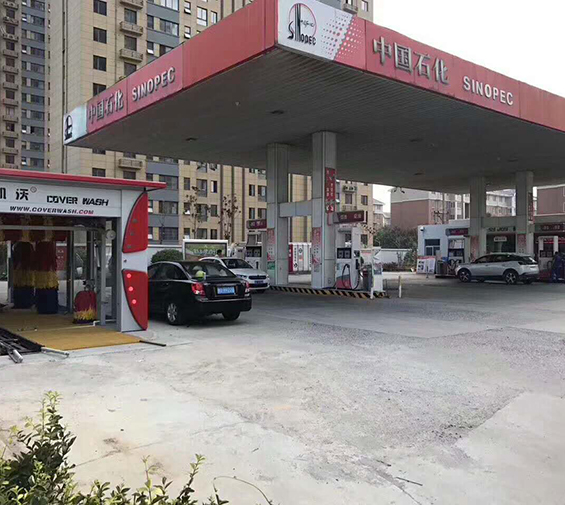 河南新鄉紅旗區中國石化7號站完成安裝