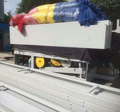 三臺隧道洗車機發往中石化某區域加油站