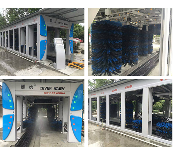 成都長城駕校安裝凱沃16款電腦隧道9刷洗車機