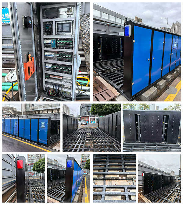 鐵士通過式工程洗車機(jī)