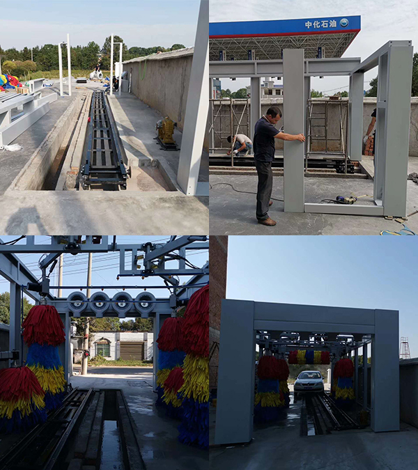 精簡縮短隧道9刷設備9.M 安裝調試現場…拍攝……